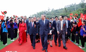 Khởi công đồng loạt trường phổ thông nội trú liên cấp tại các xã biên giới đất liền năm 2026