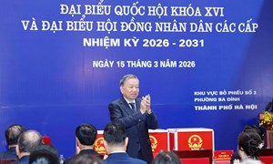 BÀI VIẾT CỦA TỔNG BÍ THƯ TÔ LÂM: Ngày hội non sông và trọng trách trước nhân dân