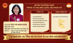 Chủ tịch và các vị Ủy viên Đoàn Chủ tịch Ủy ban Trung ương MTTQ Việt Nam trúng cử đại biểu Quốc hội khoá XVI