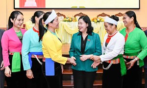 Chủ tịch Bùi Thị Minh Hoài: Mọi chủ trương, chính sách đều xuất phát từ nguyện vọng, quyền, lợi ích hợp pháp, chính đáng và hạnh phúc của nhân dân