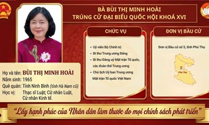 Chủ tịch và các vị Ủy viên Đoàn Chủ tịch Ủy ban Trung ương MTTQ Việt Nam trúng cử đại biểu Quốc hội khoá XVI