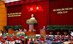 Khai mạc trọng thể Hội nghị lần thứ 2 Ban Chấp hành Trung ương Đảng khóa XIV