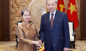 “Đảng và Nhà nước Việt Nam luôn dành ưu tiên cao cho mối quan hệ hữu nghị với Campuchia“