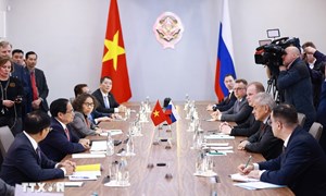 Thủ tướng Phạm Minh Chính tiếp Thư ký Hội đồng An ninh Liên bang Nga