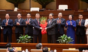 Quốc hội phê chuẩn bổ nhiệm 6 Phó Thủ tướng, 17 Bộ trưởng và các thành viên khác của Chính phủ