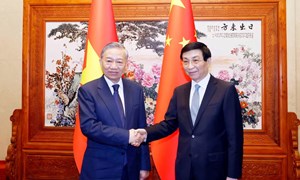 Tổng Bí thư, Chủ tịch nước Tô Lâm hội kiến Chủ tịch Chính hiệp toàn quốc Trung Quốc Vương Hộ Ninh