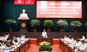 Tổng Bí thư, Chủ tịch nước Tô Lâm: TP Hồ Chí Minh phải đi đầu, biến các nghị quyết chiến lược thành thực tiễn sống động