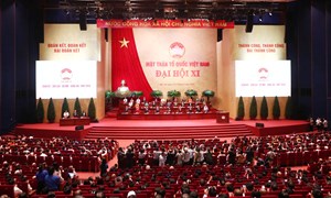 Thông cáo báo chí ngày làm việc thứ nhất Đại hội đại biểu toàn quốc MTTQ Việt Nam lần thứ XI, nhiệm kỳ 2026 - 2031