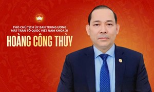 Infographic: Phó Chủ tịch Uỷ ban Trung ương MTTQ Việt Nam khóa XI Hoàng Công Thủy