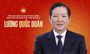 INFOGRAPHIC: Phó Chủ tịch Ủy ban Trung ương MTTQ Việt Nam khóa XI Lương Quốc Đoàn