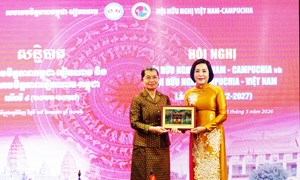 Hội nghị liên tịch giữa Hội hữu nghị hai nước Việt Nam và Campuchia