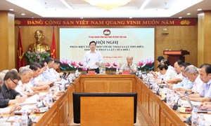 Làm rõ vai trò của Mặt trận Tổ quốc Việt Nam và các tổ chức thành viên trong phổ biến, giáo dục pháp luật