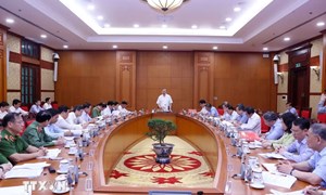Tổng Bí thư, Chủ tịch nước chủ trì cuộc làm việc về Đề án Xây dựng xã hội trật tự, kỷ cương