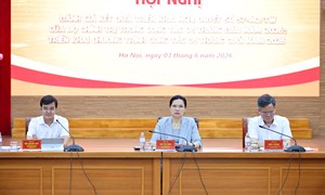 Uỷ ban Trung ương MTTQ Việt Nam tổ chức Hội nghị đánh giá kết quả triển khai Nghị quyết số 57-NQ/TW của Bộ Chính trị