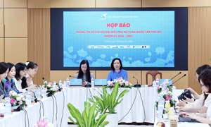 Đại hội đại biểu Phụ nữ toàn quốc lần thứ XIV diễn ra từ ngày 17- 18/6 tại Trung tâm Hội nghị quốc gia, Hà Nội