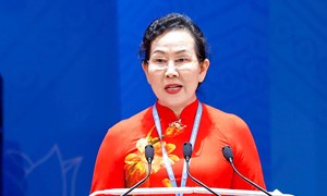 Bà Lê Thị Thủy tái đắc cử Chủ tịch Hội Liên hiệp Phụ nữ Việt Nam khóa XIV