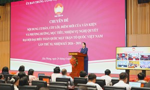Cụm Thi đua các thành phố trực thuộc Trung ương quán triệt và triển khai Nghị quyết Đại hội đại biểu toàn quốc MTTQ Việt Nam lần thứ XI