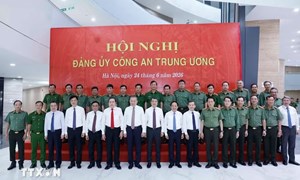 Tổng Bí thư, Chủ tịch nước Tô Lâm dự Hội nghị Đảng ủy Công an Trung ương