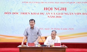 Tỷ lệ giải ngân vốn đầu tư công là tiêu chí đánh giá mức độ hoàn thành nhiệm vụ của tập thể, cá nhân người đứng đầu đơn vị