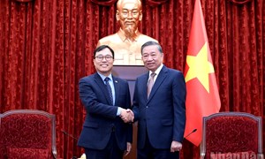 Tổng Bí thư, Chủ tịch nước Tô Lâm tiếp Đại sứ Hàn Quốc Choi Young Sam chào từ biệt