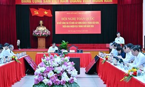 Hội nghị toàn quốc sơ kết công tác tổ chức xây dựng Đảng 6 tháng đầu năm, triển khai nhiệm vụ 6 tháng cuối năm 2026