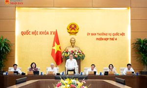 Khai mạc Phiên họp thứ 4 của Ủy ban Thường vụ Quốc hội