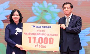 Gần 12.000 tỉ đồng ủng hộ phong trào “Đẩy mạnh chăm lo người có công với cách mạng” do Thủ tướng Chính phủ phát động