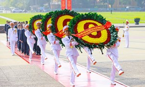 79 năm Ngày Thương binh - Liệt sĩ: Lãnh đạo Đảng, Nhà nước, MTTQ Việt Nam tưởng niệm các Anh hùng liệt sĩ và vào Lăng viếng Chủ tịch Hồ Chí Minh 