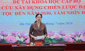 Phát huy vai trò nòng cốt của MTTQ Việt Nam trong mô hình mới, góp phần củng cố vững chắc khối đại đoàn kết toàn dân tộc