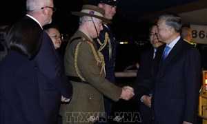 Tổng Bí thư, Chủ tịch nước Tô Lâm bắt đầu thăm cấp Nhà nước Australia