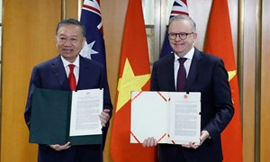 Tuyên bố chung về làm sâu sắc quan hệ Đối tác Chiến lược Toàn diện Việt Nam-Australia 
