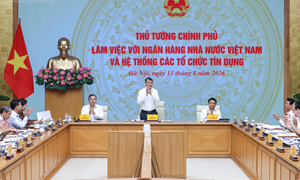 Kết luận của Thủ tướng Lê Minh Hưng tại Buổi làm việc với Ngân hàng Nhà nước Việt Nam và hệ thống các tổ chức tín dụng