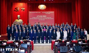 Tổng Bí thư, Chủ tịch nước dự khai mạc Chương trình bồi dưỡng kiến thức đối với Ủy viên Trung ương Đảng khóa XIV