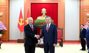 Tổng Bí thư, Chủ tịch nước Tô Lâm: Đảng PT là đối tác truyền thống, tin cậy của Đảng Cộng sản Việt Nam