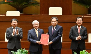 Chủ tịch Quốc hội Trần Thanh Mẫn dự Lễ công bố Nghị quyết thành lập Tổ chức Nghị sĩ hữu nghị Việt Nam khóa XVI