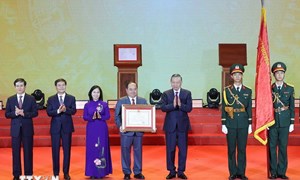 Tổng Bí thư, Chủ tịch nước Tô Lâm dự Lễ công bố thành lập thành phố Quảng Ninh và đón nhận Huân chương Lao động hạng Nhất