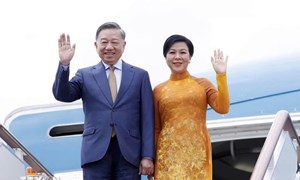 Tổng Bí thư, Chủ tịch nước Tô Lâm cùng Phu nhân bắt đầu thăm cấp Nhà nước Liên bang Nga