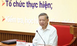 Tổng Bí thư, Chủ tịch nước truyền đạt Chuyên đề về Lãnh đạo chiến lược trong kỷ nguyên mới cho các Ủy viên Trung ương Đảng