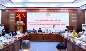 Bảo đảm quyền tự do tín ngưỡng, tôn giáo trong xây dựng Nghị định hướng dẫn thi hành Luật