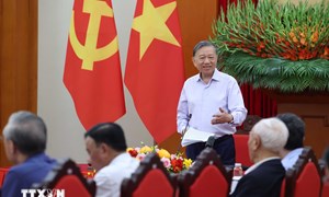 Tổng Bí thư, Chủ tịch nước Tô Lâm: Trí tuệ tích lũy trong lịch sử phải trở thành năng lực dẫn dắt sự phát triển đất nước 