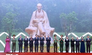 Tổng Bí thư, Chủ tịch nước Tô Lâm dự Lễ kỷ niệm Ngày Bác Hồ về thăm Đền Hùng