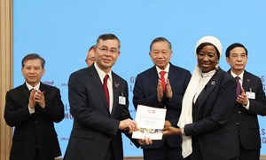 Tổng Bí thư, Chủ tịch nước Tô Lâm chứng kiến Lễ trao các thỏa thuận hợp tác với LHQ