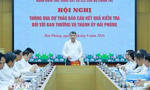 Thủ tướng Lê Minh Hưng: Cán bộ lãnh đạo Hải Phòng cần có tư duy chiến lược, năng lực kiến tạo 