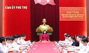 Chủ tịch Bùi Thị Minh Hoài: Phú Thọ tiên phong chuyển đổi số trong công tác cán bộ