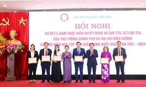 Biểu dương các mô hình học tập tiêu biểu toàn quốc giai đoạn 2021-2025