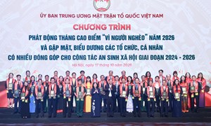 “Đại đoàn kết - Lan tỏa tình dân tộc, nghĩa đồng bào”: Trên 366 tỷ đồng đăng ký ủng hộ hỗ trợ người nghèo