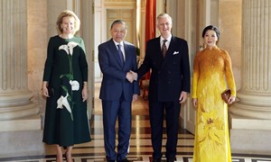Tổng Bí thư, Chủ tịch nước Tô Lâm hội kiến Nhà vua Vương quốc Bỉ Philippe