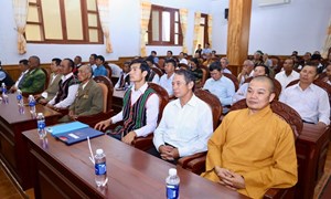 Hiệu quả từ chính sách chăm lo phát huy vai trò đội ngũ Người có uy tín ở Lâm Đồng