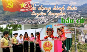 Lai Châu: Đa dạng hình thức tuyên truyền bầu cử