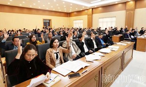 Phú Thọ: Hội nghị hiệp thương lần thứ hai danh sách ứng cử đại biểu Quốc hội khóa XVI, đại biểu HĐND tỉnh khóa XX